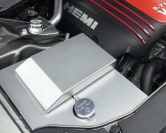 Custom Metal Fuse Box Cover 2015-up Dodge Challenger